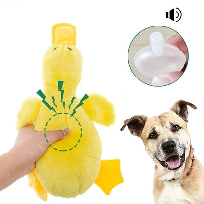 Vocal Duck Dog Toy