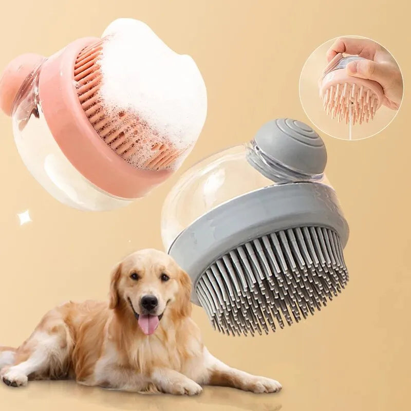 Pet Bath Shampoo Brush